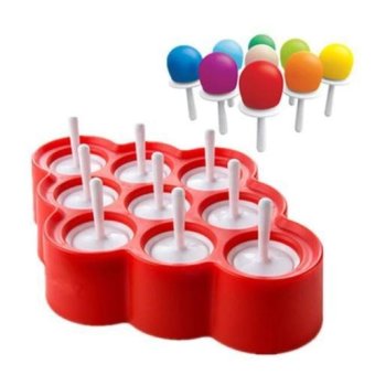 Nine Grid Silicone Push Up Ice Cream Jelly Lolly Mini Pops PopsicleMaker Yogurt Mold - Intl June 2018 - 3 Nine Grid Silicone Push Up Ice Cream Jelly Lolly Mini Pops PopsicleMaker Yogurt Mold - intl - 3