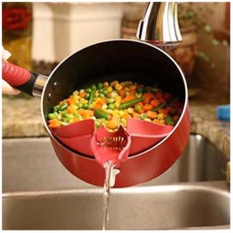 Non-stick Square Grill Pan 28cm) With Silicone Multipurpose FunnelStrainer (Red) April 2018 - 5 Non-stick Square Grill Pan 28cm) with Silicone Multipurpose FunnelStrainer (Red) - 5