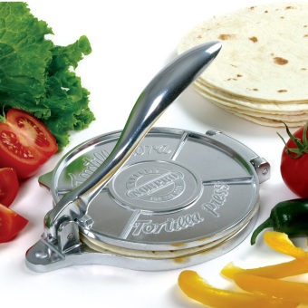 Norpro Cast Aluminum Tortilla Press July 2018 - 4 Norpro Cast Aluminum Tortilla Press - 4