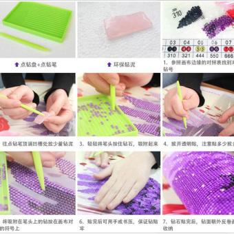 OEM 5D DIY Diamond Painting Garden Landscape Mosaic EmbroideryNeedlework Kit Wall Art Living Room Home Decor June 2018 - 3 OEM 5D DIY Diamond Painting Garden Landscape Mosaic EmbroideryNeedlework Kit Wall Art Living Room Home Decor - 3