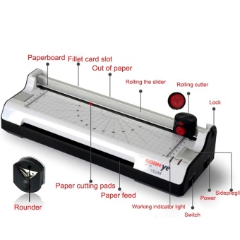 Original SOONYE Laminator Paper Photo A4 Cutter Trimmer Corner Document Picture Round Photo Scrapbook Trimmer Lightweight Cutting Mat Machine - Intl June 2018 - 2 Original SOONYE Laminator Paper Photo A4 Cutter Trimmer Corner Document Picture Round Photo Scrapbook Trimmer Lightweight Cutting Mat Machine - intl - 2