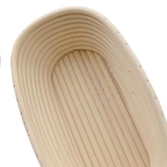 Oval Rattan Basket Bread Banneton Brotform Proofing Mold FruitStorage Kitchen 25x15x8cm - Intl June 2018 - 2 Oval Rattan Basket Bread Banneton Brotform Proofing Mold FruitStorage Kitchen 25x15x8cm - Intl - 2