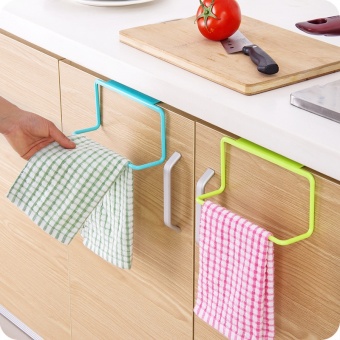 Over Door Tea Towel Rack Rail Kitchen Cabinet Bar Hanging Cupboard Hanger Shelf(Color:Green) - Intl June 2018 - 3 Over Door Tea Towel Rack Rail Kitchen Cabinet Bar Hanging Cupboard Hanger Shelf(Color:Green) - intl - 3