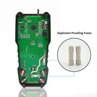 PEAKMETER PM18C True RMS Digital Multimeter Measuring AC/DC VoltageCurrent Resistance Capacitance Frequency Temperature HFE NCV LiveLine Tester - Intl June 2018 - 5 PEAKMETER PM18C True RMS Digital Multimeter Measuring AC/DC VoltageCurrent Resistance Capacitance Frequency Temperature hFE NCV LiveLine Tester - intl - 5
