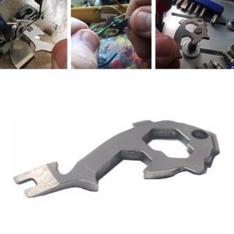Pocket Key Multi Tool Kit Multipurose Multifunction EDC GearScrewdriver Wrench Opener Outdoor Belt Survive Wire Stripper - Intl June 2018 - 3 Pocket Key Multi Tool Kit Multipurose Multifunction EDC GearScrewdriver Wrench Opener Outdoor Belt Survive Wire Stripper - intl - 3