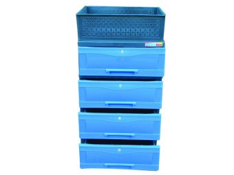 Power Box Chest Drawer D.288-4L(Blue) June 2018 - 2 Power Box Chest Drawer D.288-4L(Blue) - 2