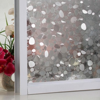 Privacy Window Film Frosted Window Stickers Self Adhesive StaticGlass 100*45cm - Intl June 2018 - 5 Privacy Window Film Frosted Window Stickers Self Adhesive StaticGlass 100*45cm - intl - 5