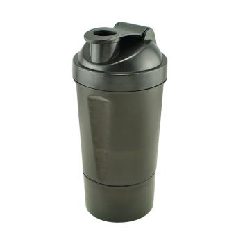 Protein Shaker Three Layers Of Blender Mixer BLACK BOTTLE - Intl June 2018 - 2 Protein Shaker Three layers of Blender Mixer BLACK BOTTLE - intl - 2