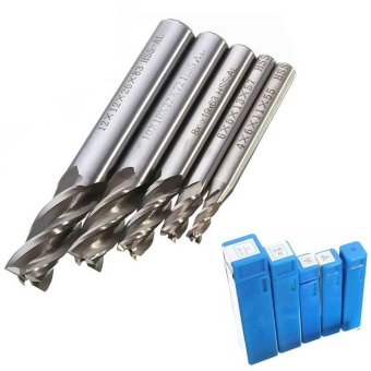 Round 4 Flute End Mill Cutter Drill Bit HSS Straight Shank CNCMilling Cutting - Intl June 2018 - 3 Round 4 Flute End Mill Cutter Drill Bit HSS Straight Shank CNCMilling Cutting - intl - 3