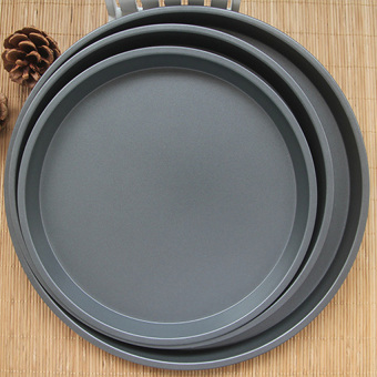 Set Of 3Pcs Non Stick Pizza Pan 9 + 10 + 12 Inches July 2018 - 3 Set of 3Pcs Non Stick Pizza Pan 9 + 10 + 12 Inches - 3