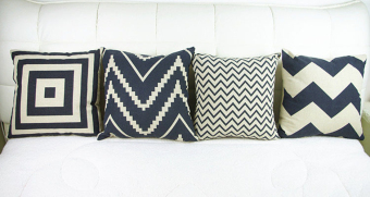 Set Of 4 Retro Style Throw Pillow Case Pillowcase Sofa Home Decor Cushion Cover May 2018 - 2 Set of 4 Retro Style Throw Pillow Case Pillowcase Sofa Home Decor Cushion Cover - 2