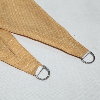 Shade Sail Triangle 5x5x5m Sun UV Block Tensile Resistant With Grommets Lawn Plant Care Patio Furniture Cover Canopy Sun Shelter Desert Sand Color - Intl June 2018 - 2 Shade Sail Triangle 5x5x5m Sun UV Block Tensile Resistant With Grommets Lawn Plant Care Patio Furniture Cover Canopy Sun Shelter Desert Sand Color - intl - 2