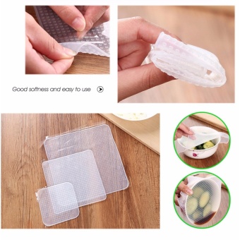 Silicone Reusable Food Wrap Kitchen Tool - Intl April 2018 - 2 Silicone Reusable Food Wrap Kitchen Tool - intl - 2