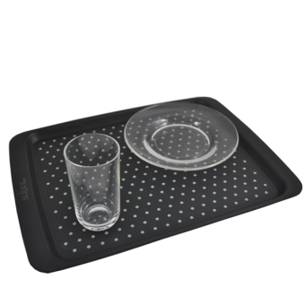 Slique SLQ-FY30009-BK Anti Slip Tray (Black) May 2018 - 3 Slique SLQ-FY30009-BK Anti Slip Tray (Black) - 3