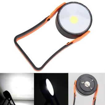 Stand COB LED Work Light Lamp Flashlight With Magnet Hanging Hook - Intl June 2018 - 2 Stand COB LED Work Light Lamp Flashlight with Magnet Hanging Hook - intl - 2