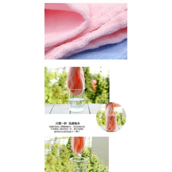 Strong Water Absorbing Microfiber Dry Hair Towel Wrap Bathing Shower Cap - Intl June 2018 - 2 Strong Water Absorbing Microfiber Dry Hair Towel Wrap Bathing Shower Cap - intl - 2