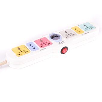 Surer 31116 Multi-Outlet Power Tap (White) With FREE 3-OutletExtension Cord Set June 2018 - 4 Surer 31116 Multi-Outlet Power Tap (White) with FREE 3-OutletExtension Cord Set - 4