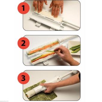 Sushi Maker Made Camp Kit Bazooka Easy Rolls Roller Chef (BUY ONETAKE ONE) June 2018 - 3 Sushi Maker Made Camp kit Bazooka easy rolls roller Chef (BUY ONETAKE ONE) - 3