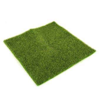 Synthetic Miniature Garden Ornament DIY Craft Pot Artificial LawnGrass Plastic(15 X 15cm) - Intl June 2018 - 2 Synthetic Miniature Garden Ornament DIY Craft Pot Artificial LawnGrass Plastic(15 x 15cm) - intl - 2