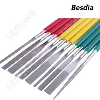 TAIWAN Besdia Diamond Tapered Hand Files Carborundum Alloy FilesPTF-100 - Intl May 2018 - 2 TAIWAN Besdia Diamond Tapered Hand Files Carborundum Alloy FilesPTF-100 - intl - 2