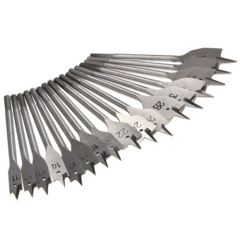 Teamwin Machine Flat Wood Drill Bits - All Metric Sizes Spade Bit Wallated July 2018 - 5 Teamwin Machine Flat Wood Drill Bits - All Metric Sizes Spade Bit Wallated - 5