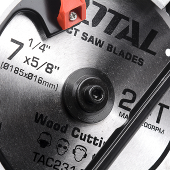 Total Circular Saw 1400W With Free Aluminum 185 Mm Blade Heavy Duty(Blue Green) June 2018 - 3 Total Circular Saw 1400W with Free Aluminum 185 mm Blade Heavy Duty(Blue Green) - 3