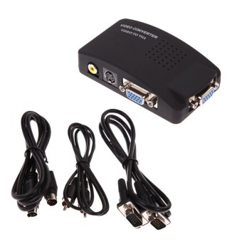 TV RCA Composite S-Video AV In To PC Mac VGA Lcd Out Converter Adapter Box June 2018 - 3 TV RCA Composite S-Video AV In to PC Mac VGA Lcd Out Converter Adapter Box - 3