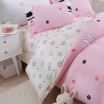 Two-tone Pattern Sanding Cotton Duvet/Quilt Cover Full Queen KingSize - Intl June 2018 - 4 Two-tone Pattern Sanding Cotton Duvet/Quilt Cover Full Queen KingSize - intl - 4