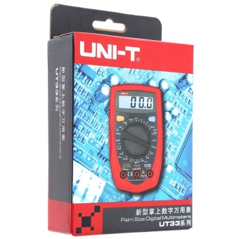 UNI-T UT33D Palmtop LCD Standard Data Digital Multimeter With Backlight Button And Double Insulation Protection Mannual Range Measuring And Analysis Tool Red+Grey - Intl June 2018 - 5 UNI-T UT33D palmtop LCD Standard Data Digital Multimeter with Backlight Button and Double Insulation Protection Mannual Range Measuring and Analysis Tool Red+Grey - intl - 5