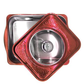 Unibest Elegant Stainless Steel 3Liters Food Warmer Tray Serving Dish Colored #8677 SET OF 3 June 2018 - 4 Unibest Elegant Stainless Steel 3Liters Food Warmer Tray Serving Dish Colored #8677 SET OF 3 - 4