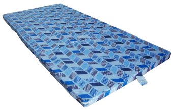 Uratex FAM36 Fold-A-Mattress (Abstract Blue) June 2018 - 5 Uratex FAM36 Fold-A-Mattress (Abstract Blue) - 5
