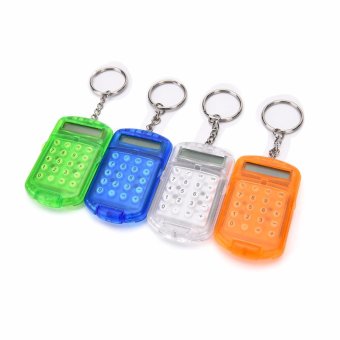 Useful Plastic Pocket With Keyring 8 Digit Display LCD Screen MiniCalculators - Intl June 2018 - 2 Useful Plastic Pocket With Keyring 8 Digit Display LCD Screen MiniCalculators - intl - 2
