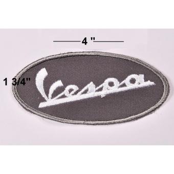 Vespa Racing Team Cloth Patch & Vespa Script Embroidered PatchSet (Get 2) June 2018 - 5 Vespa Racing Team Cloth Patch & Vespa Script Embroidered PatchSet (Get 2) - 5