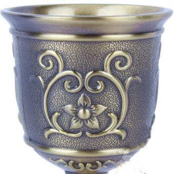 Vintage Hand-made Solid Copper Wine Glass Water Goblet CarvingPattern 7x4cm June 2018 - 2 Vintage Hand-made Solid Copper Wine Glass Water Goblet CarvingPattern 7x4cm - 2