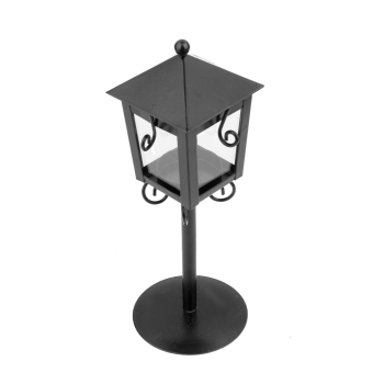 Vintage Street Lamp Design Candle Holder Tea Light Candlestick Stand - Black June 2018 - 5 Vintage Street Lamp Design Candle Holder Tea Light Candlestick Stand - Black - 5