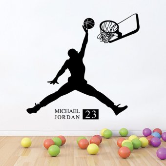 Wall Decals Playing Basketball Boy PVC Wall Stickers April 2018 - 2 Wall Decals Playing Basketball Boy PVC Wall Stickers - 2
