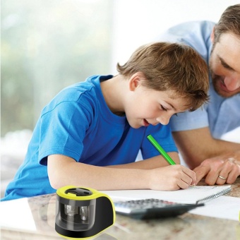 YOSUN Electric Pencil Sharpener, 2 Diameters Holes, Powered ByAdapters Or Battery, For Children, Students, Artists And Office -intl June 2018 - 3 YOSUN Electric Pencil Sharpener, 2 Diameters Holes, Powered ByAdapters Or Battery, For Children, Students, Artists And Office -intl - 3