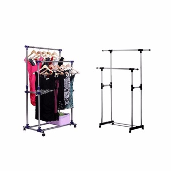Zea Adjustable Double Pole Clothes Rack With Complete 13-Piece Knife Set June 2018 - 3 Zea Adjustable Double Pole Clothes Rack with Complete 13-Piece Knife Set - 3