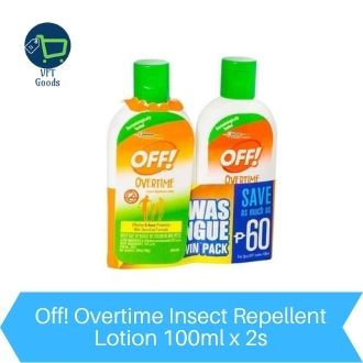 OFF!® Overtime Insect Repellent Lotion