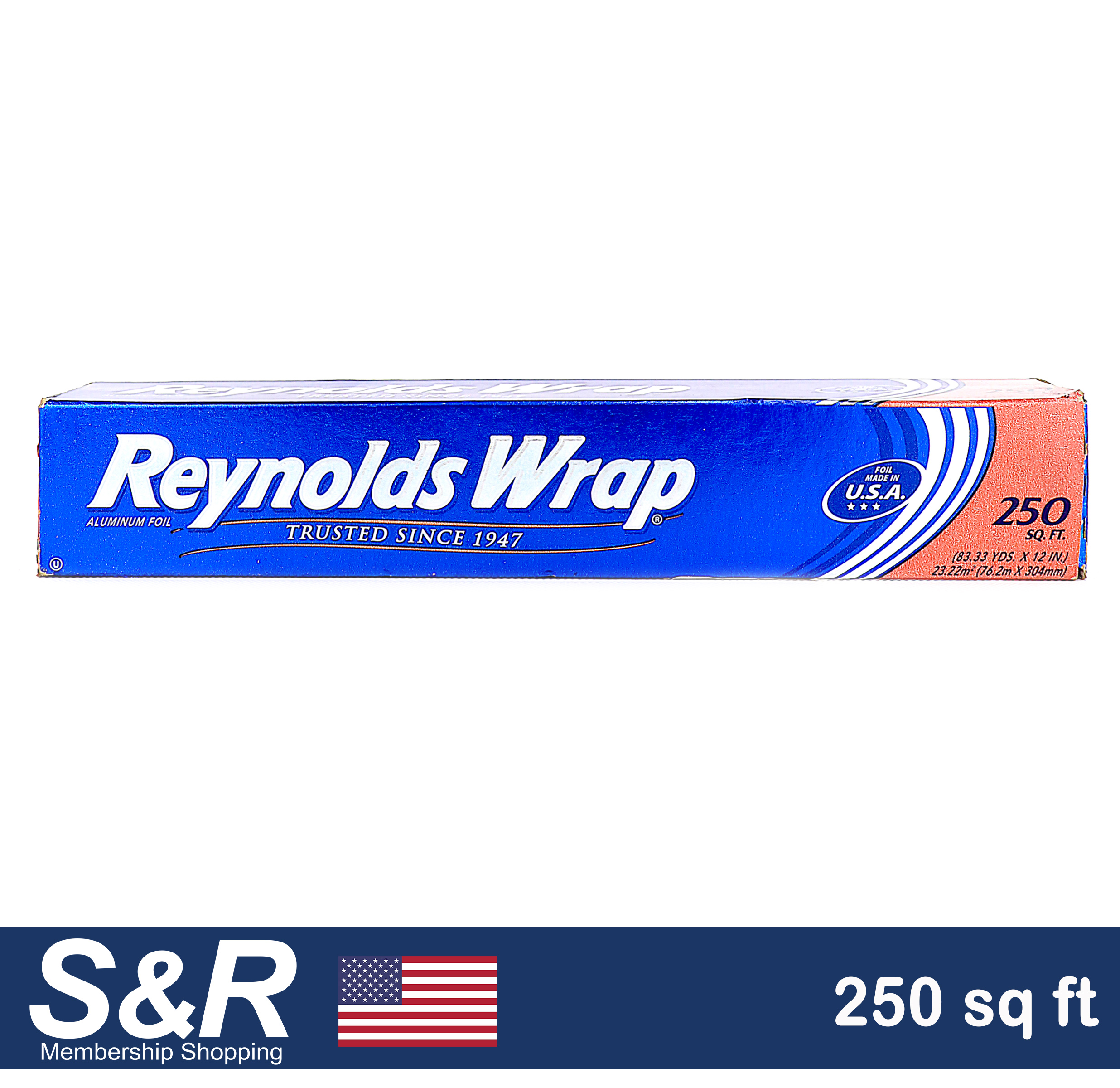 Kosher Reynolds Wrap Aluminum Foil 250 sq ft (83.33 yds x 12 in)