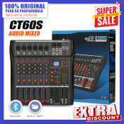 Yamaha CT-60S 6-Channel Mixer with Bluetooth and Reverb