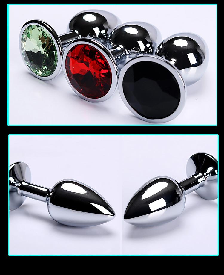 rabbit anal plug Kit com 4 Plugs Anais com Diferentes Diâmetros na Cor Roxa main image 0