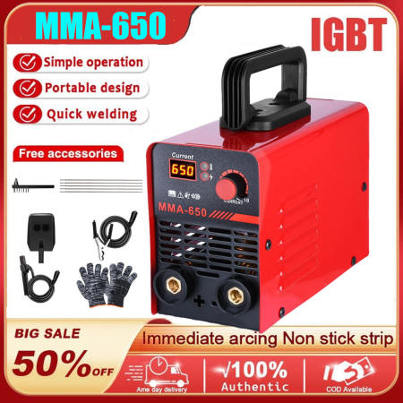 Runye Tools Portable IGBT Inverter Welding Machine, Heavy Duty