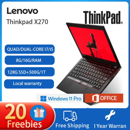 Lenovo ThinkPad X270: Intel Core i5/i7, 8G/16G