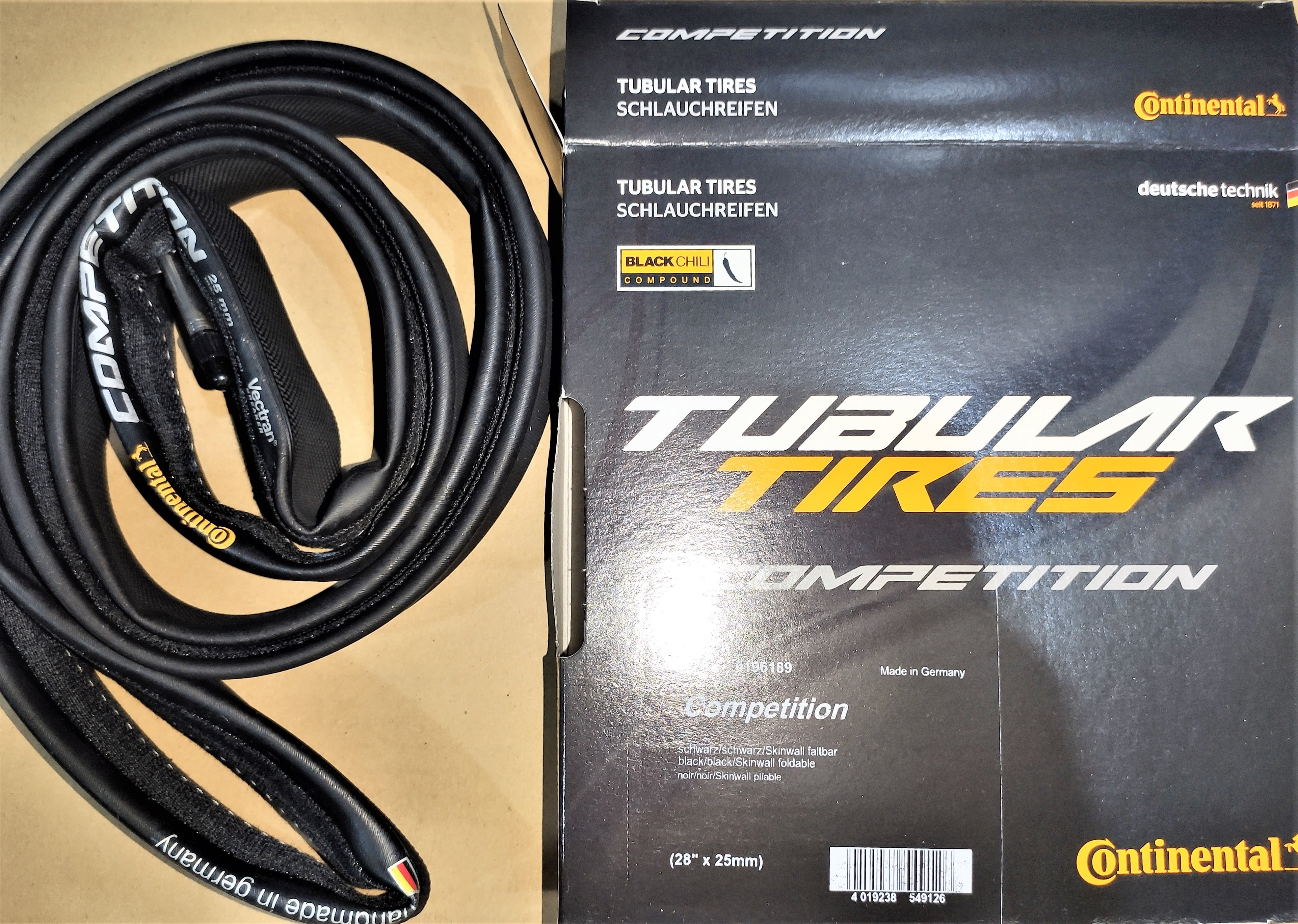 Continental tubular hot sale tires 25mm