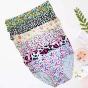 Floral Cotton Panties for Women - 6/12 Pack Comfort Wear