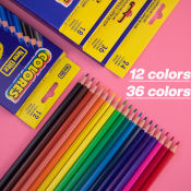 Erasable Color Pencil Set - Professional Oil Colored Pencils