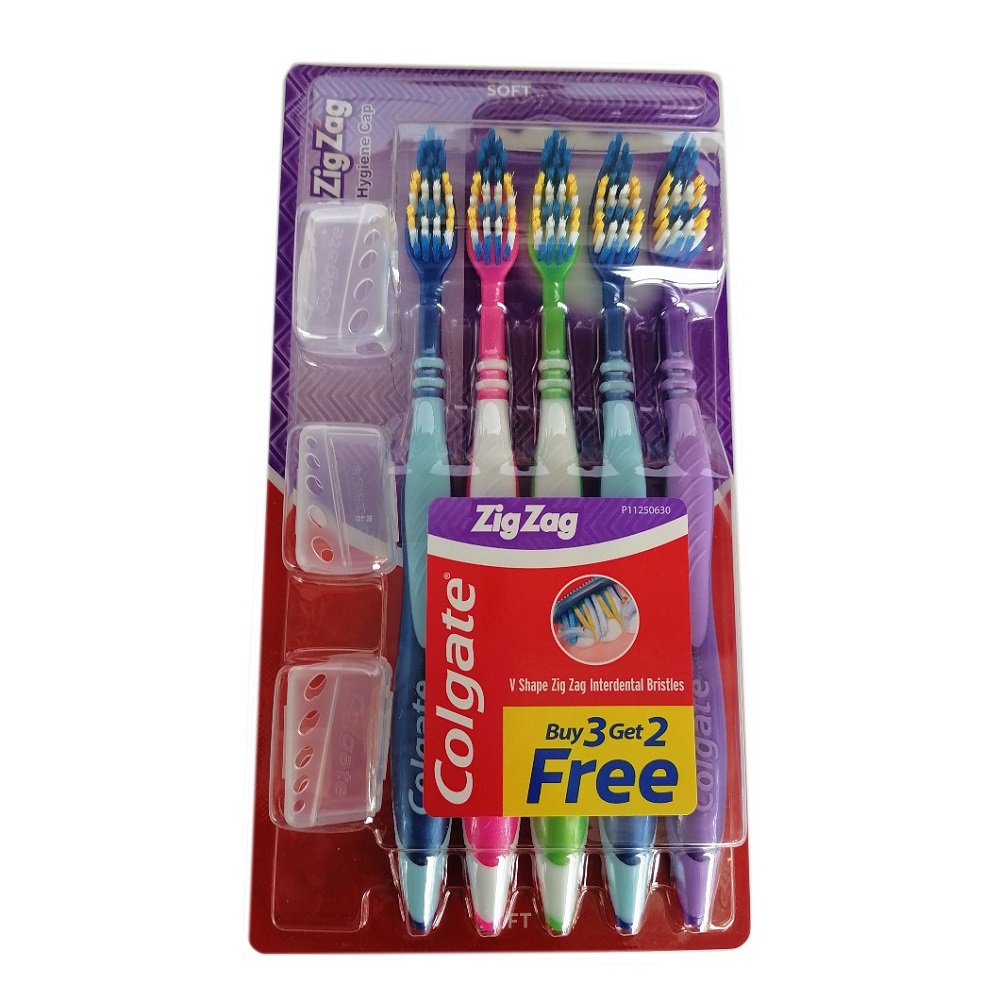 colgate zigzag toothbrush with cap