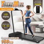 BG SPORT Electric Treadmill with Hand Rest and Remote Control