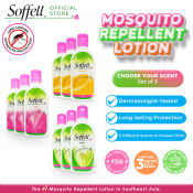 Soffell Mosquito Repellent Lotion - Set of 3